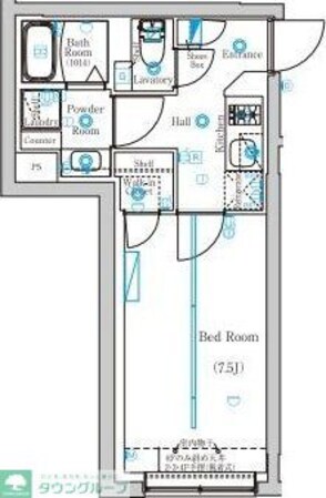MindKamataの物件間取画像